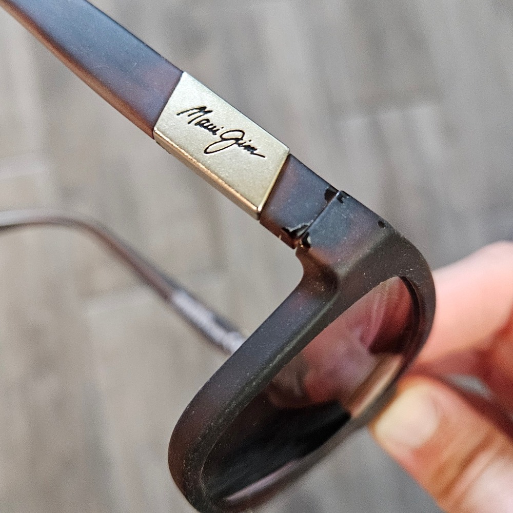 Maui Jim Wakea MJ 745-10MR Matte Tortoise Sunglasses Made in Italy with Case‎ - Picture 4 of 14